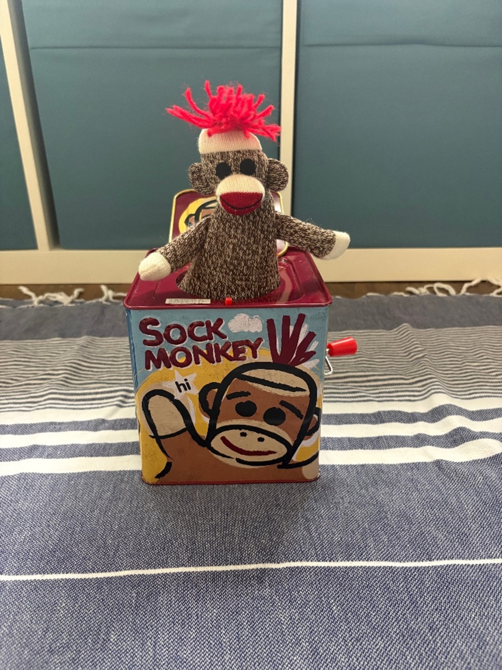 Sock Monkey Jack in the Box